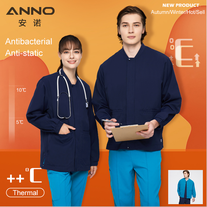 Medical Lab Uniform - 帯電防止ジャケット,衣類,スーツ,ケープ,医師,病院,看護師,秋と冬