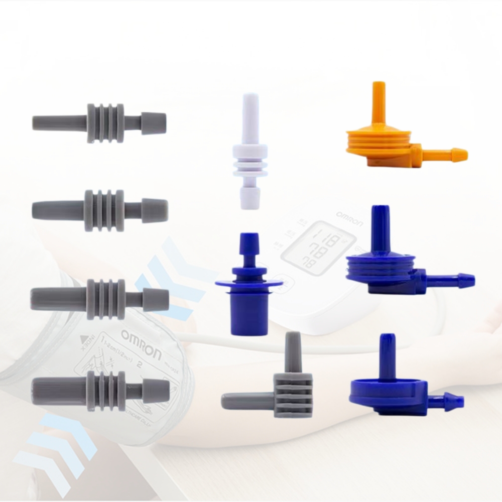 Medical Lab Kit - 1Pc 血圧カフエアホースチューブアダプターオムロンデジタルモニター眼圧計交換部品医療アクセサリーキットバルク