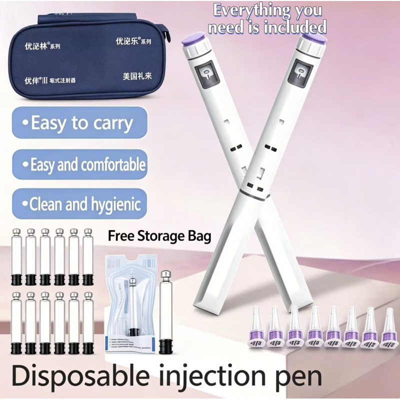 Medical Lab Equipments - 使い捨てインスリン/ペプチド注射ペン、3ml高精度投薬デバイス、減量用調整可能マジックペン（薬剤を除く）