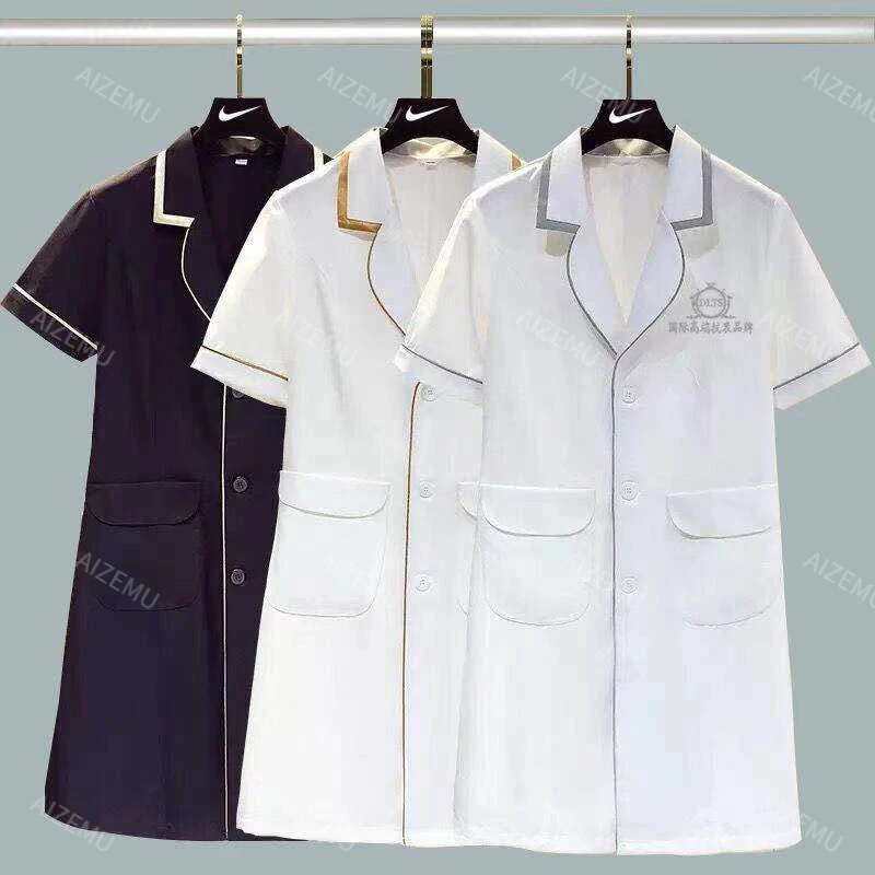 女性用長袖白衣,スパドレス,美容ユニフォーム,美容院服,マネ - Medical Lab Management のレビューと価格