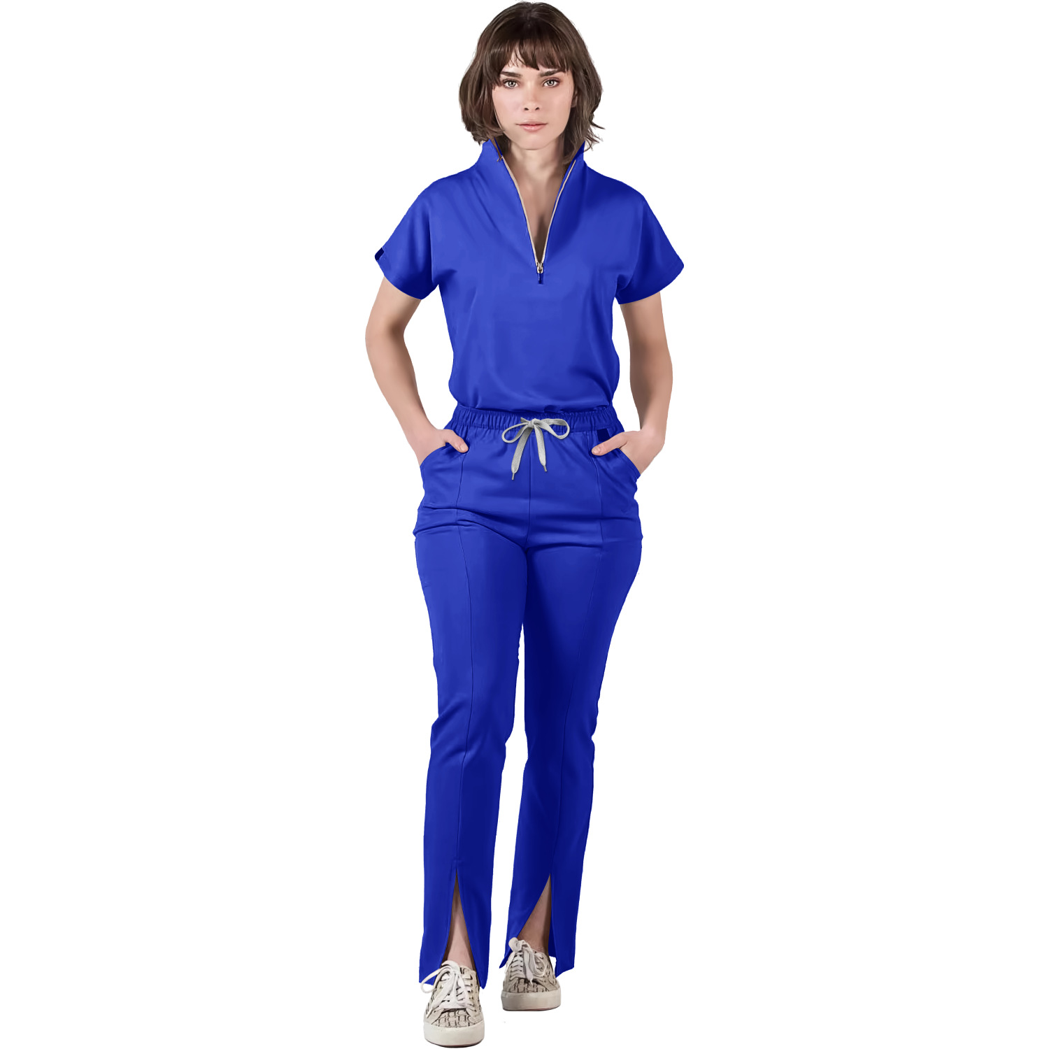純色手術室ユニフォームセット（医師・看護師用）越境手術ガウン - Medical Lab Uniform のレビューと価格