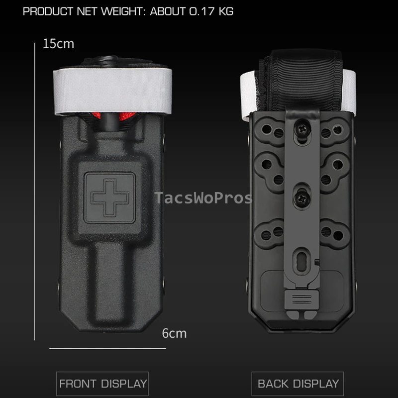 タクティカル止血帯ホルダー、ポータブルハンティング緊急ケース - Medical Lab Kit のレビューと価格