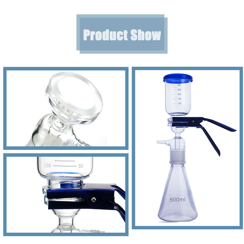 ラボ用医療ガラス真空ろ過膜ブフナー詰め替え式ボトル漏斗フラス - Medical Lab Kit のレビューと価格