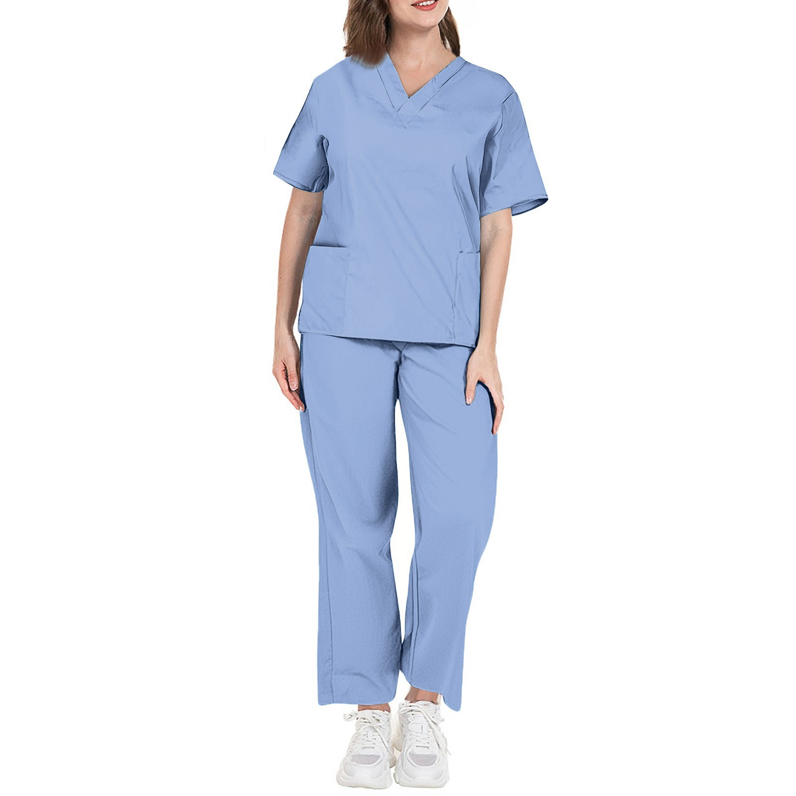 女性用ジョガーセット、ビューティーコスチューム、高品質スクラ - Medical Lab Uniform のレビューと価格