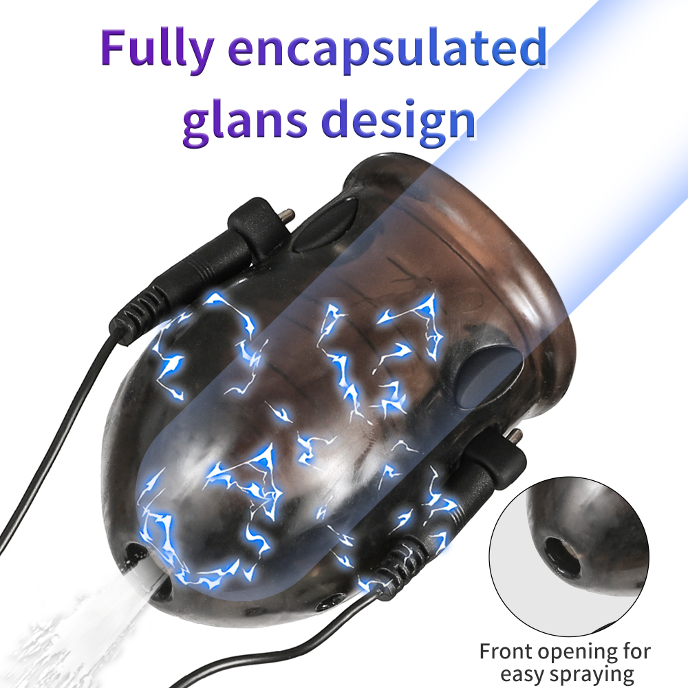 電気ショック亀頭キャップバイブレーター、プレイヤー付きペニス - Medical Lab Equipments のレビューと価格