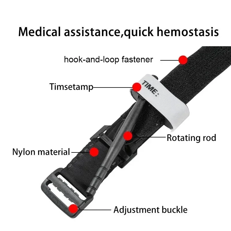 止血帯緊急戦術緊急ストラップ片手医療応急処置用品ハイキングキ - Medical Lab Kit のレビューと価格