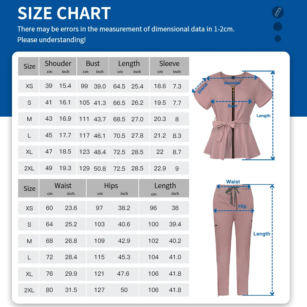 女性のためのエレガントな美容院のユニフォーム,夜の仕事のスー - Medical Lab Uniform のレビューと価格